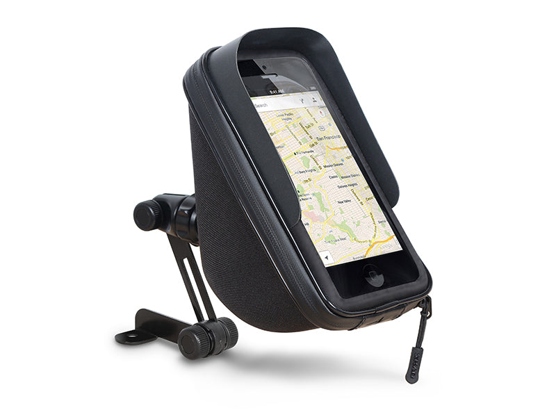 SHAD Smart Phone Holder And Storage With Handlebar Mount